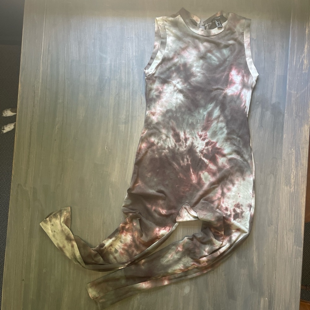 Forever 21 Tie-Dye Jumpsuit - Multicolor